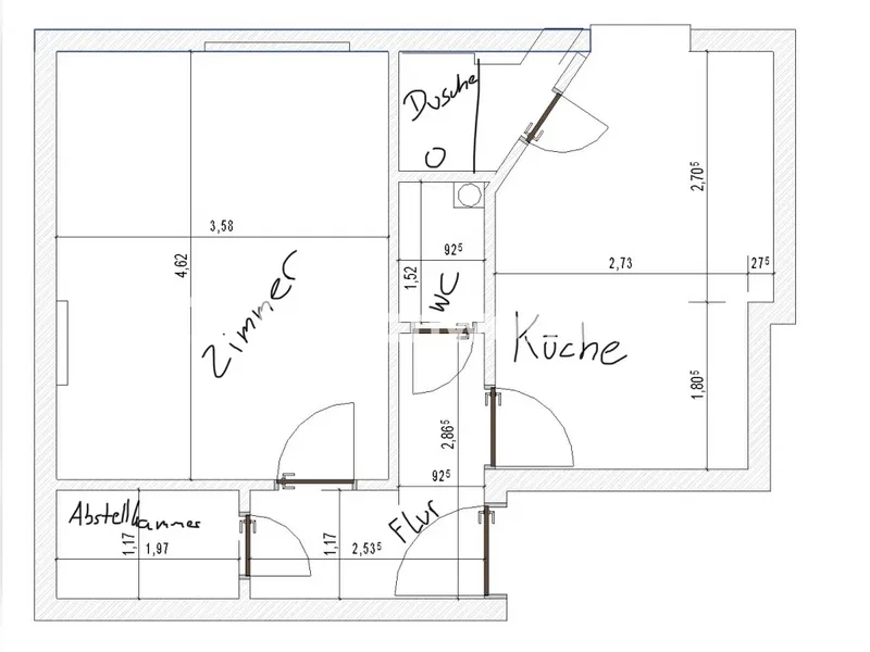 Tauschwohnung: 1,5-Zimmer-Wohnung in Wedding direkt am CVK  zu tauschen — photo 1